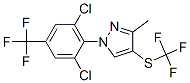 CAS#: 107738-50-1, 1-[2,6-Dichloro-4-(Trifluoromethyl)Phenyl]-3-Methyl-4-(Trifluoromethylsulfanyl)Pyrazole