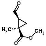CAS#: 107804-96-6, Methyl (1R,2S)-2-Formyl-1-Methylcyclopropanecarboxylate