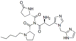 CAS#: 107810-09-3, (2S)-N-[(2S)-2-Amino-3-[3-(1H-Imidazol-2-Ylmethyl)Imidazol-4-Yl]Propanoyl]-5-Oxo-N-[(2S)-1-Pentylpyrrolidine-2-Carbonyl]Pyrrolidine-2-Carboxamide