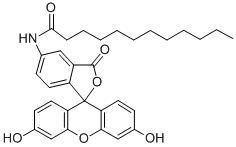 CAS#: 107827-77-0, N-(3',6'-Dihydroxy-3-Oxospiro[2-Benzofuran-1,9'-Xanthene]-5-Yl)Dodecanamide