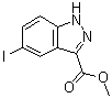 CAS 登录号：1079-47-6， 5-碘-1H-吲唑-3-羧酸甲酯