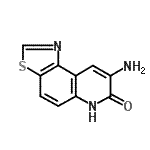CAS#: 107955-85-1, 8-Amino[1,3]Thiazolo[4,5-f]Quinolin-7(6H)-One