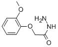 CAS 登录号：107967-88-4， 2-(2-甲氧基苯氧基)乙酰肼