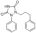 CAS 登录号：108014-42-2， 1-苯基-2-(3-苯基丙基)-1,2,4-三唑烷-3,5-二酮
