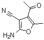 CAS#: 108129-35-7, 4-Acetyl-2-Amino-5-Methyl-3-Furancarbonitrile