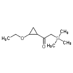 CAS#: 108163-20-8, 1-(2-Ethoxycyclopropyl)-2-(Trimethylsilyl)Ethanone