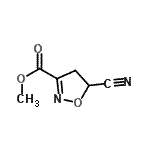 CAS#: 108198-91-0, Methyl 5-Cyano-4,5-Dihydro-1,2-Oxazole-3-Carboxylate