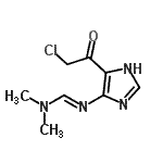 CAS#: 108224-06-2, N-[5-(Chloroacetyl)-1H-Imidazol-4-Yl]-N,N-Dimethyl-Methanimidamide