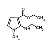 CAS#: 108290-92-2, Ethyl 2-(Ethylamino)-1-Methyl-1H-Pyrrole-3-Carboxylate