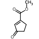 CAS 登录号：108384-35-6， 甲基3-氧代-1-环戊烯-1-羧酸酯