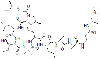 CAS#: 108426-90-0, Leucinostatin D