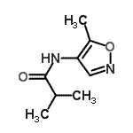 CAS#: 108512-01-2, 2-Methyl-N-(5-Methyl-1,2-Oxazol-4-Yl)Propanamide
