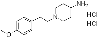 CAS 登录号：108555-25-5， 1-[2-(4-甲氧基苯基)乙基]-4-哌啶胺二盐酸盐