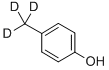 CAS 登录号：108561-00-8， 4-(甲基-D3)-苯酚