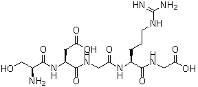 CAS#: 108608-63-5, L-Seryl-L-alpha-Aspartylglycyl-L-Arginylglycine