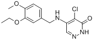 CAS#: 108616-42-8, 4-Chloro-5-[(3-Ethoxy-4-Methoxyphenyl)Methylamino]-2H-Pyridazin-3-One