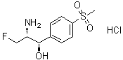CAS 登录号：108656-33-3， (1R,2R)-2-氨基-3-氟-1-[4-(甲基磺酰基)苯基]-1-丙醇盐酸盐(1:1)