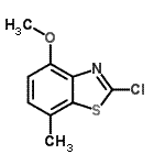 CAS#: 108773-00-8, 2-Chloro-4-Methoxy-7-Methyl-1,3-Benzothiazole