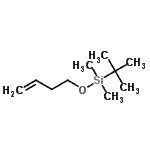 CAS 登录号：108794-10-1， (3-丁烯-1-基氧基)(二甲基)(2-甲基-2-丙基)硅烷