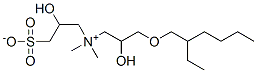 CAS 登录号：108797-85-9， 3-[[3-(2-乙基己氧基)-2-羟基丙基]-二甲基铵基]-2-羟基丙烷-1-磺酸酯