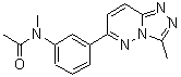 CAS#: 108825-65-6, N-Methyl-N-[3-(3-Methyl[1,2,4]Triazolo[4,3-b]Pyridazin-6-Yl)Phenyl]Acetamide