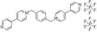 CAS 登录号：108861-20-7， 1,1'-[1,4-亚苯基二(亚甲基)]二[4-(4-吡啶基)吡啶鎓]二六氟磷酸盐
