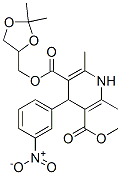 CAS#: 108914-31-4, 1,4-Dihydro-2,6-Dimethyl-4-(3-Nitrophenyl)-3,5-Pyridinedicarboxylic acid 3-[(2,2-Dimethyl-1,3-Dioxolan-4-Yl)Methyl] 5-Methyl Ester