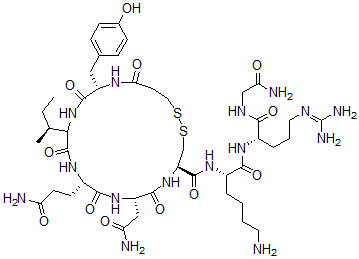 CAS#: 109064-92-8, 1-Deamino-7-Lys-8-Arg-Vasotocin