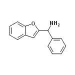 CAS 登录号：109194-12-9， 1-(1-苯并呋喃-2-基)-1-苯基甲胺