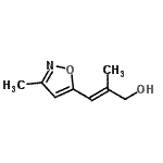 CAS#: 109203-40-9, (2E)-2-Methyl-3-(3-Methyl-1,2-Oxazol-5-Yl)-2-Propen-1-Ol