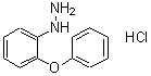 CAS 登录号：109221-96-7， (2-苯氧基-苯基)-肼盐酸盐