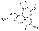 CAS 登录号:109282-63-5, 2-(3,6-二氨基-4-碘-9H-氧杂蒽-9-基)苯甲酸甲酯