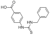 CAS#: 109310-93-2, 4-[[[(Phenylmethyl)Amino]Thioxomethyl]Amino]-Benzoic Acid