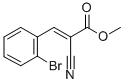 CAS 登录号：109460-96-0， 3-(2-溴苯基)-2-氰基丙-2-烯酸甲酯