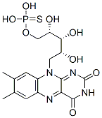 CAS 登录号：109637-87-8， 10-[(2R,3R,4S)-5-二羟基硫代膦酰氧基-2,3,4-三羟基戊基]-7,8-二甲基苯并[g]蝶啶-2,4-二酮