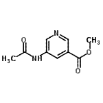 CAS 登录号：109737-31-7， 甲基5-乙酰氨基烟酸酯