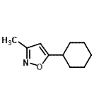 CAS#: 109831-65-4, 5-Cyclohexyl-3-Methyl-1,2-Oxazole