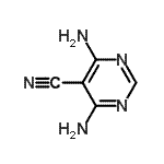 CAS#: 109831-70-1, 4,6-Diamino-5-Pyrimidinecarbonitrile