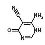 CAS 登录号：109831-83-6， 4-氨基-6-氧代-1,6-二氢-5-嘧啶甲腈
