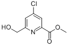 CAS 登录号：109880-43-5， 4-氯-6-(羟基甲基)吡啶甲酸甲酯