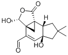 CAS#: 109883-99-0, 5a,7,8,8a-Tetrahydro-3,4a-Dihydroxy-7,7-Dimethyl-1-Oxo-3H,6H-3a,8b-Methano-1H-Indeno(4,5-c)Furan-4-Carboxaldehyde