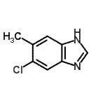 CAS#: 109943-02-4, 5-Chloro-6-Methyl-1H-Benzimidazole