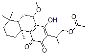 CAS#: 109974-33-6, 2-[(4bS,8aS)-1-Hydroxy-10-Methoxy-4b,8,8-Trimethyl-3,4-Dioxo-5,6,7,8a,9,10-Hexahydrophenanthren-2-Yl]Propyl Acetate