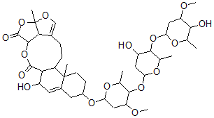 CAS 登录号：109985-24-2， 徐长卿苷B