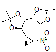 CAS#: 110085-92-2, (4S,5R)-4-[(4R)-2,2-Dimethyl-1,3-Dioxolan-4-Yl]-2,2-Dimethyl-5-[(1R,2R)-2-Nitrocyclopropyl]-1,3-Dioxolane