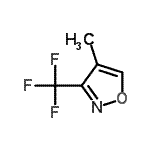 CAS 登录号：110234-72-5， 4-甲基-3-(三氟甲基)-1,2-恶唑
