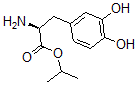 CAS 登录号:110301-07-0, (2S)-2-氨基-3-(3,4-二羟基苯基)丙酸异丙酯