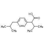CAS 登录号：110319-84-1， 2-(4-异丁基苯基)-3-甲基丁酸