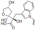 CAS#: 110326-15-3, (2S)-2-[(2S,4R)-2,4-Dihydroxyoxolan-2-Yl]-3-(1-Ethenylindol-3-Yl)-2-Hydroxypropanoic Acid