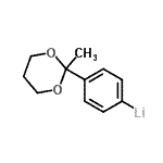 CAS#: 110347-00-7, [4-(2-Methyl-1,3-Dioxan-2-Yl)Phenyl]Lithium